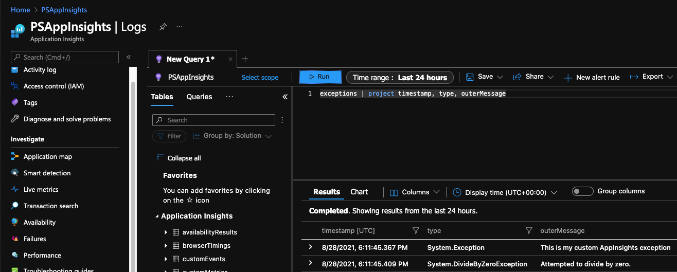/posts/app-insights-powershell/images/app-insights-ps-custom-exception.png